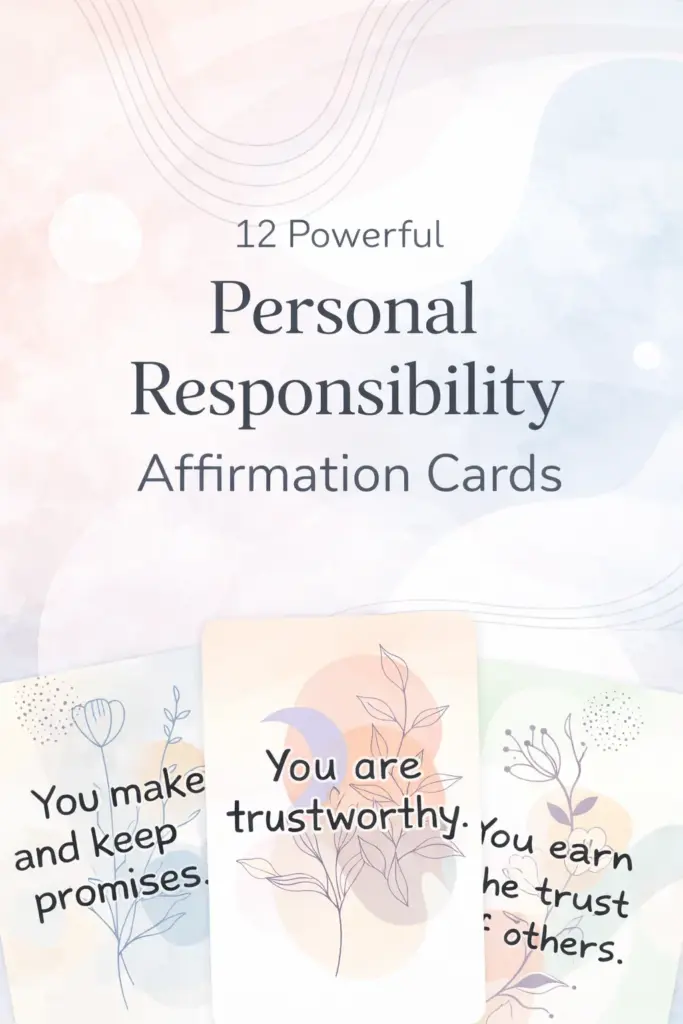 Personal Responsibility personal responsibility