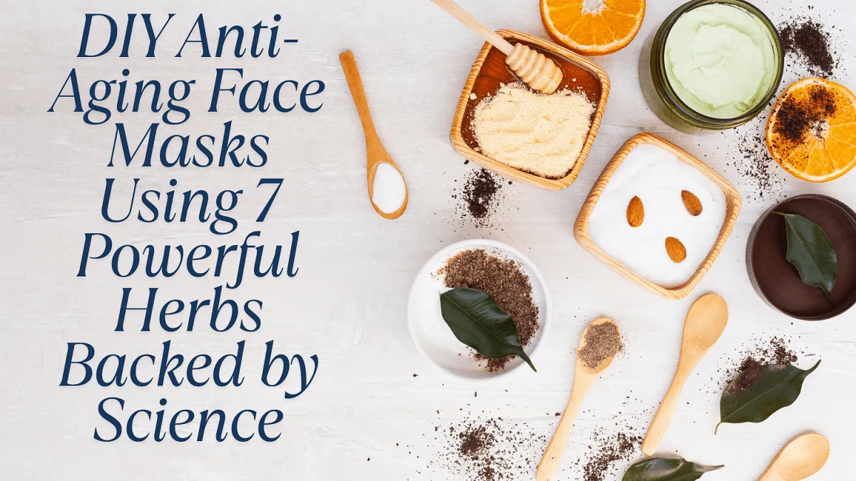 DIY Anti-Aging Face Masks Using 7 Powerful Herbs Backed by Science