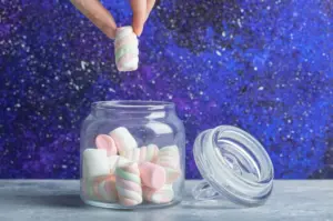20+ Adorable DIY Gifts in a Jar That’ll Make Your Loved Ones Go Nuts! Just the Marshmallows (Lucky Charms Style) – A fun, nostalgic gift for the cereal lover in your life.