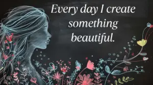 Every Day I Create Something Beautiful. Min 300x168