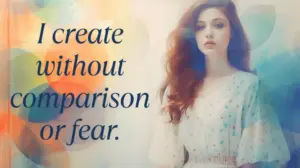 I Create Without Comparison Or Fear. Min 300x168