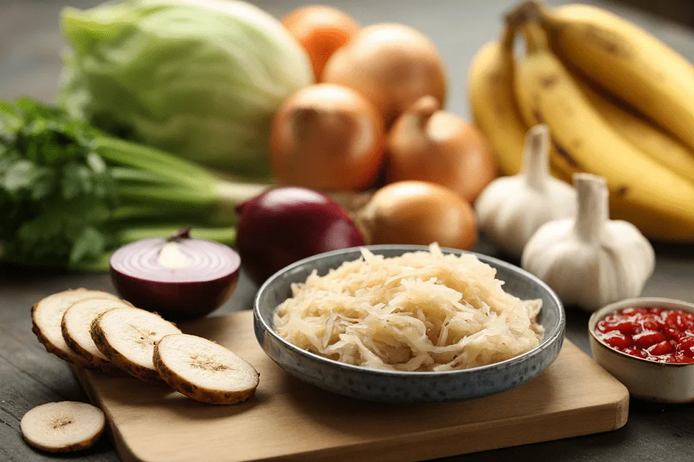 fermented foods sauerkrauthigh fiber foods veggiesp 