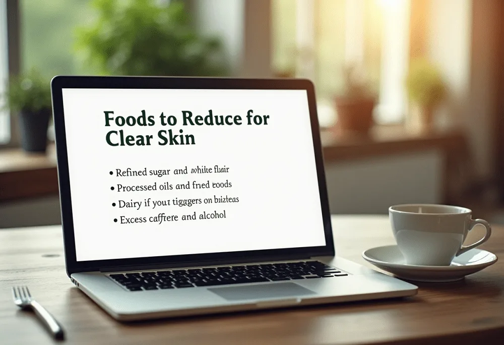laptop on a table with a cup on a sauser