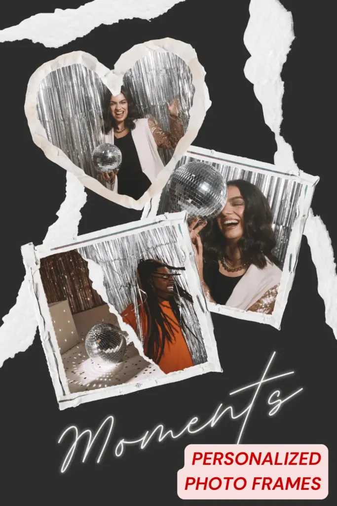 Personalized photo frames with custom names, dates, and memorable photos